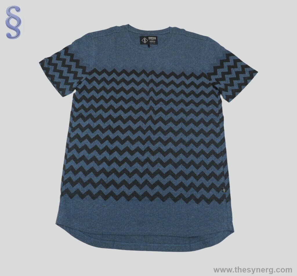 All-over printed oversized streetwear T-shirt produced by an urban streetwear manufacturer and trusted streetwear factory in India.