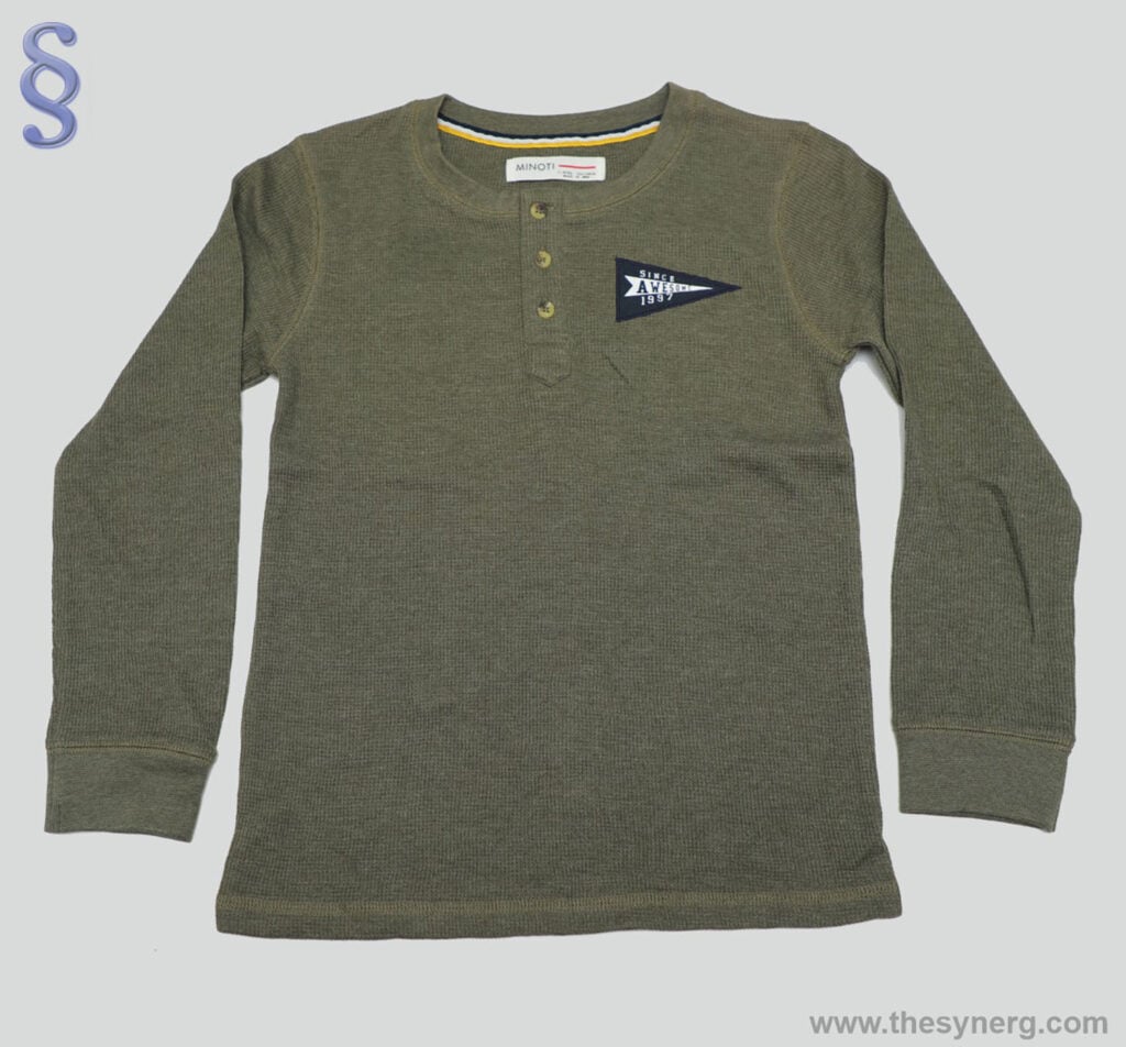 Boy T Shirt Manufacturer 7 Full sleeve boys raglan T-shirt by Synerg, trusted boys T-shirt manufacturer in India.