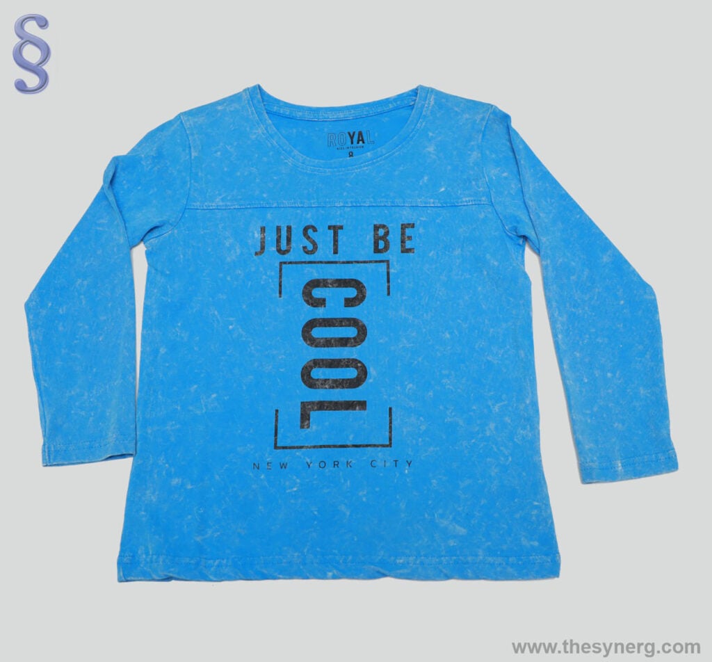 Full sleeve kids wear clothing manufactured in children's clothing manufacturing companies in India