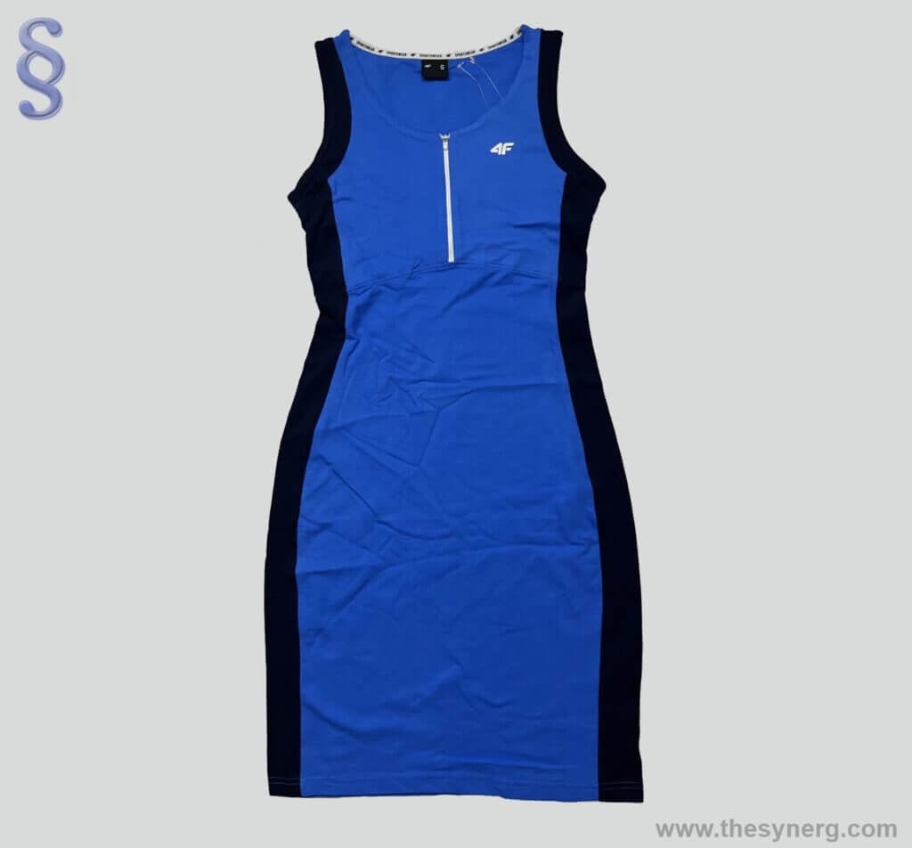 Women's yoga top dress made by Synerg which is a yoga top dress manufacturer