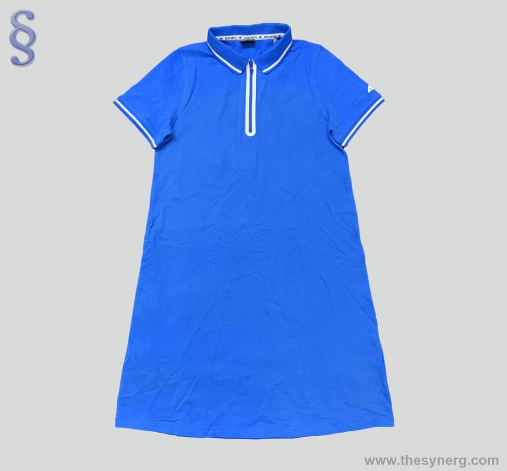 Women's yoga top dress made by Synerg which is a yoga top dress manufacturer