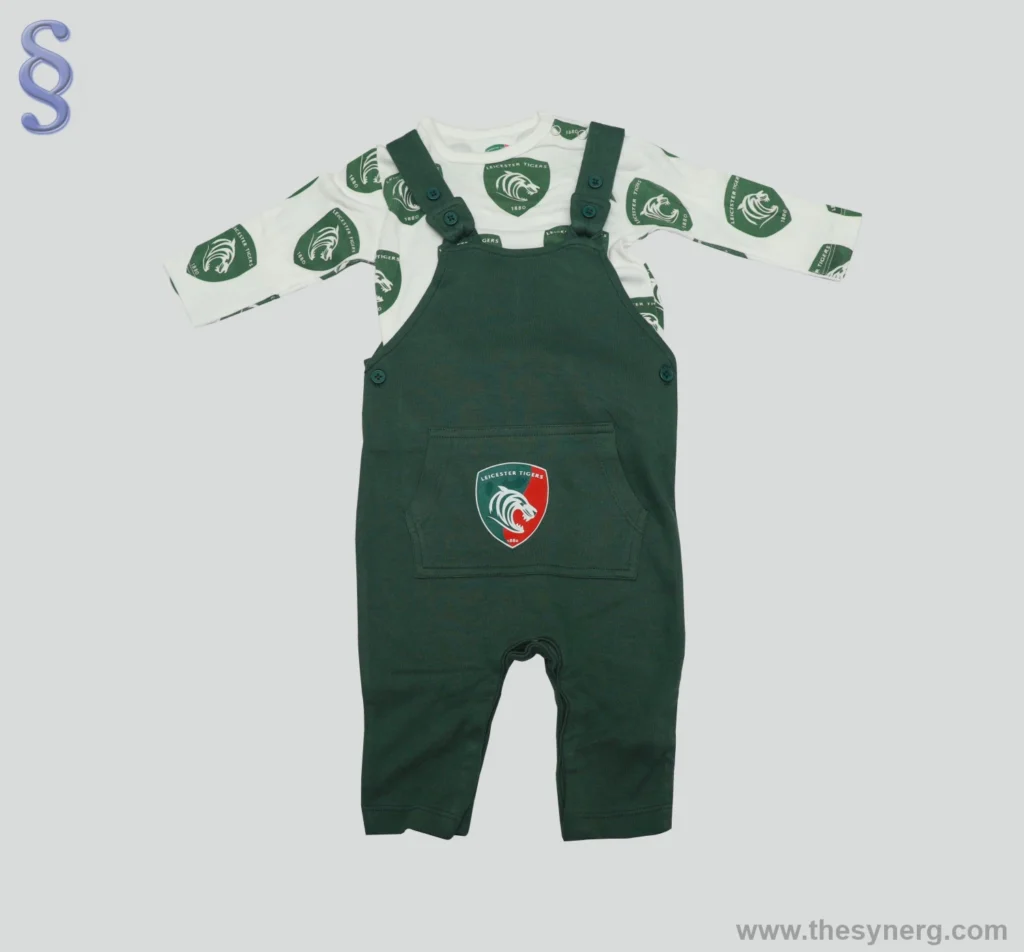 Soft interlock fabric baby jumpsuit made by Indian infant clothing producers and organic babywear exporters offering sustainable children’s garments.