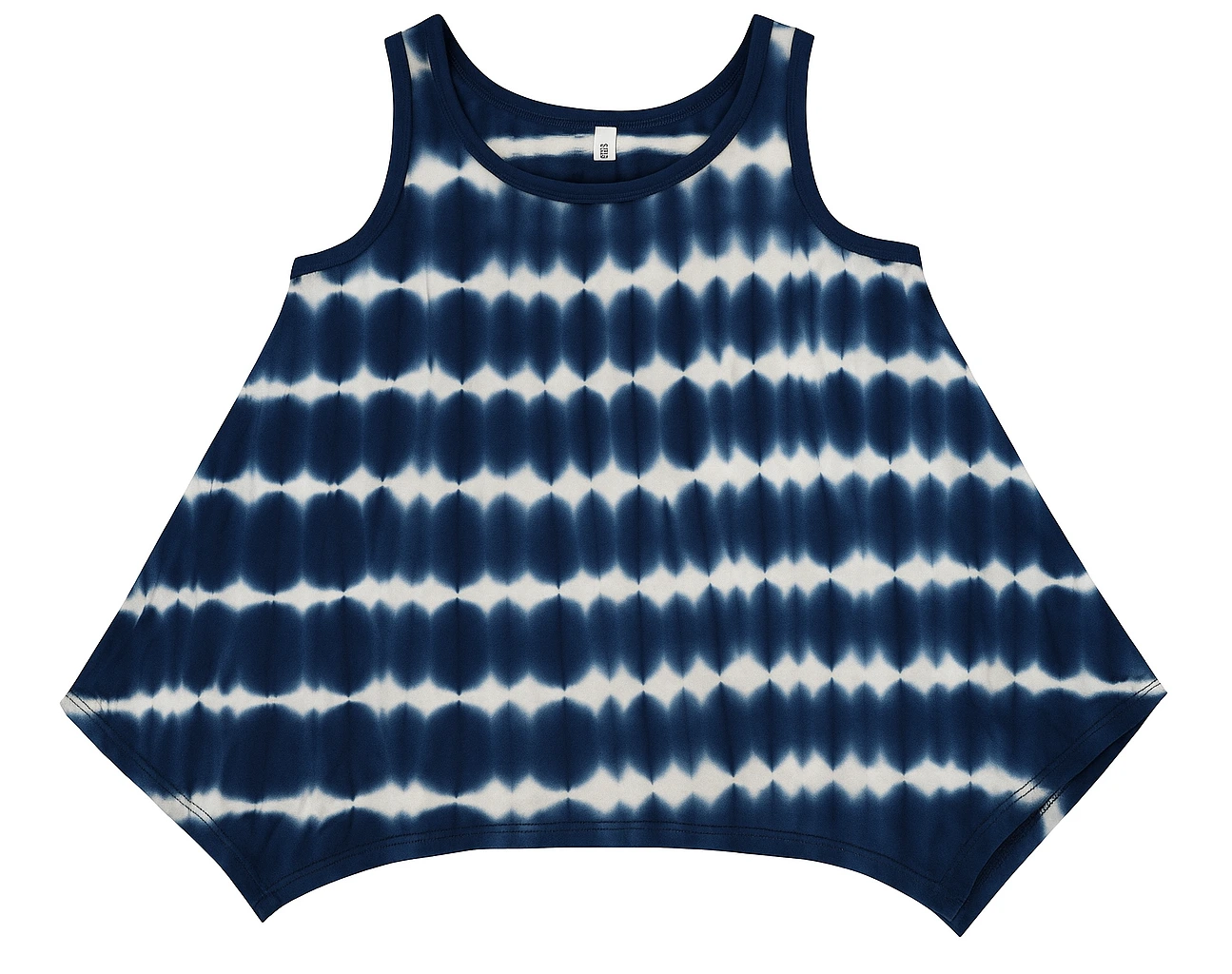 Tie dyed crop top by leading crop top manufacturers in India and Tirupur, producing stylish women and girls crop tops for global fashion brands.