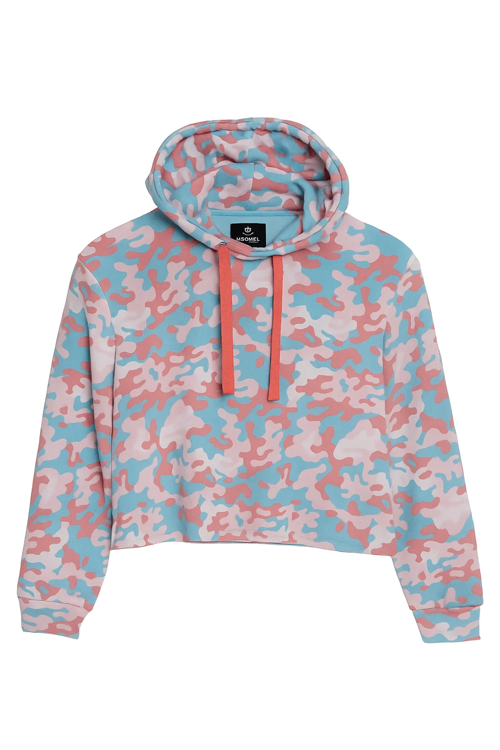 All over printed hoodie crop top by crop top manufacturers in India