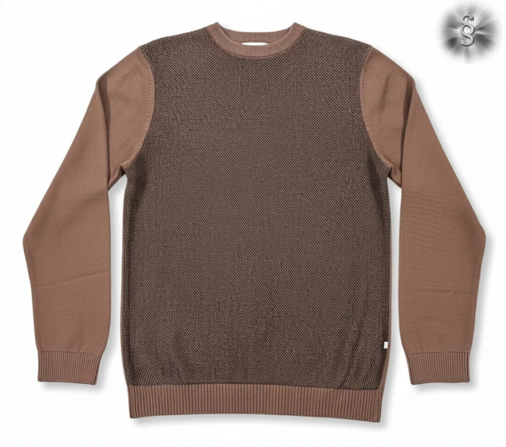Full sleeve luxury knitwear manufactured by Indian knitwear manufacturers