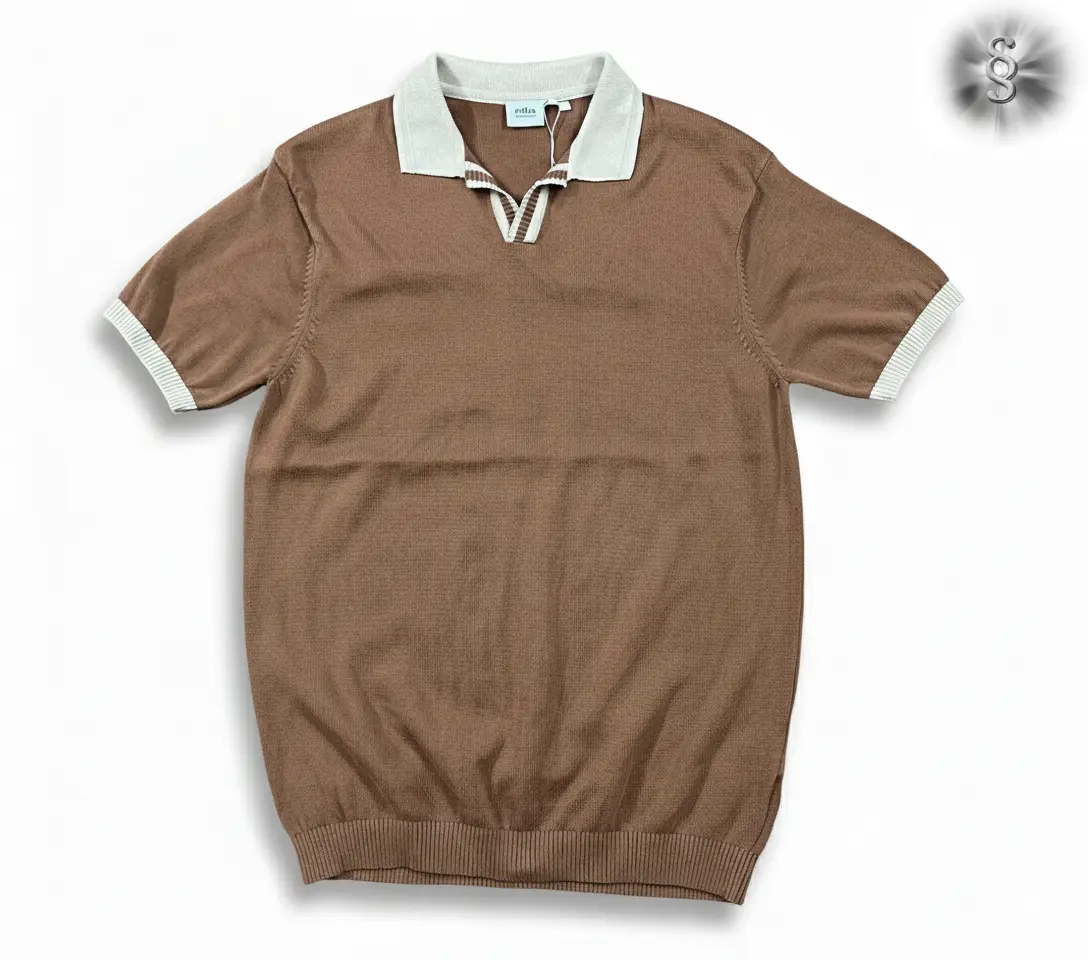 Top Sweater Manufacturers in India & Knitwear Manufacturers | Custom Cotton, Acrylic Pullover from Tirupur 7 Short sleeve collared men’s sweater by top school and men’s sweater manufacturers in India