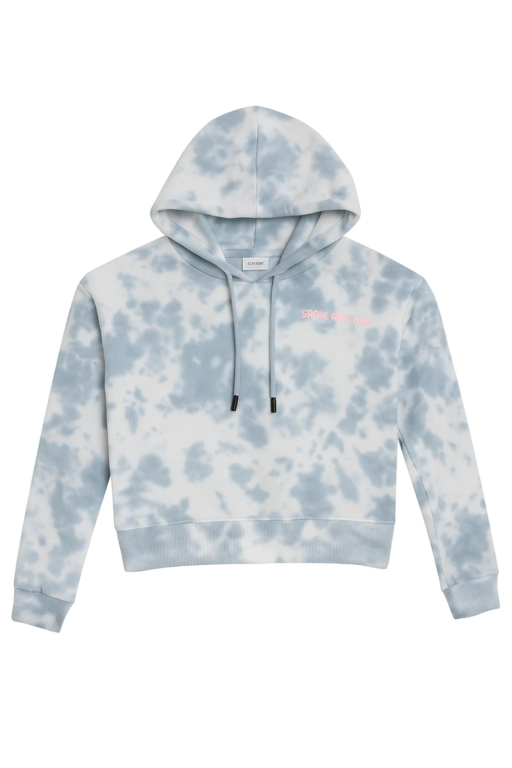 Military striped hoodie crop top by casual wear manufacturer in India