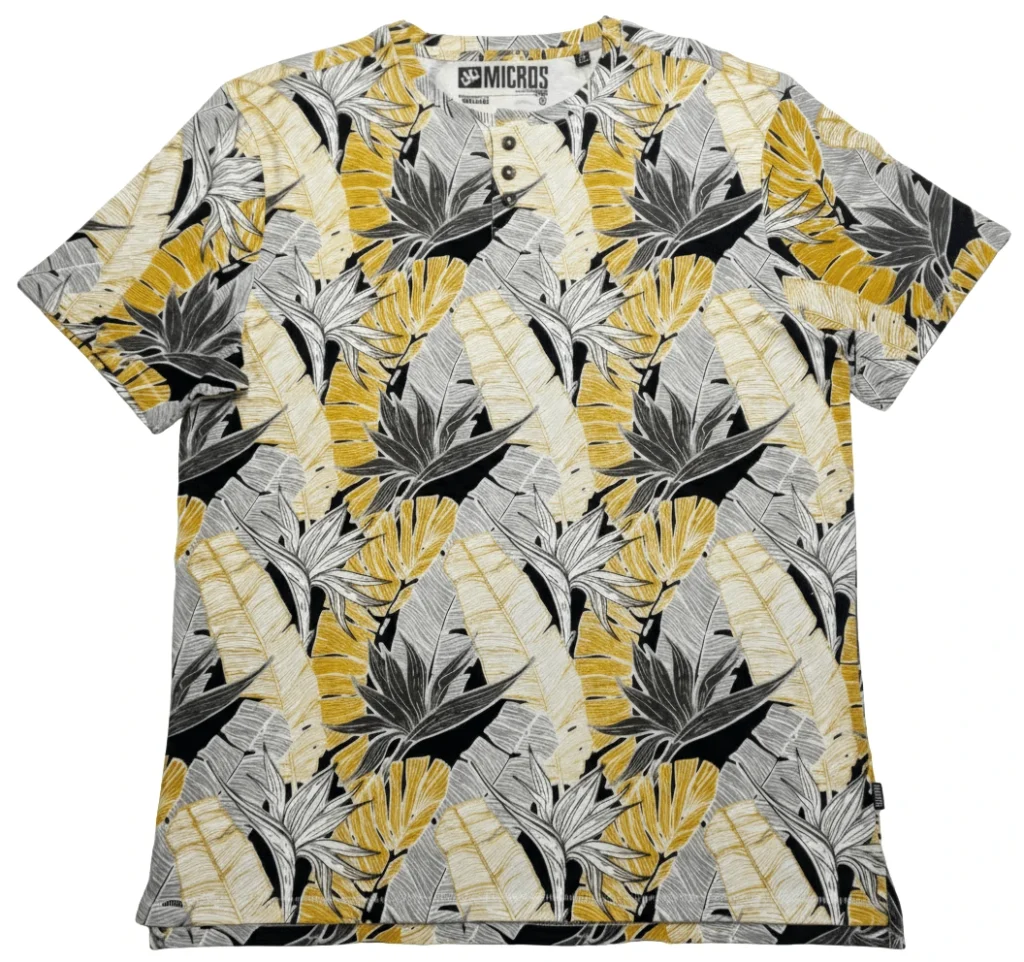 All over print resort wear t-shirt manufacturer